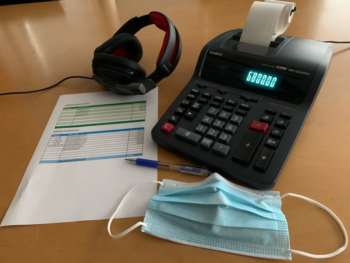 Kuva 3 Artistin Palkka Maskilla
